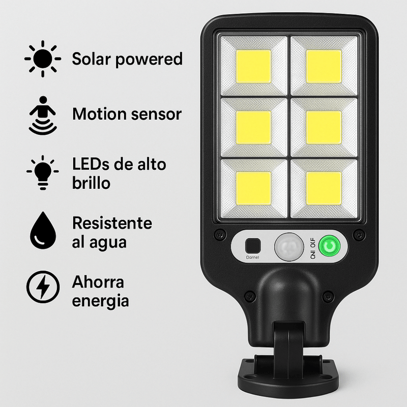 EcoLuz™ Inteligente - Luz Solar LED
