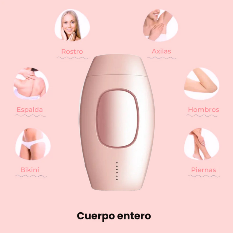 DermoLux – Depiladora Láser IPL Profesional para Uso en Casa