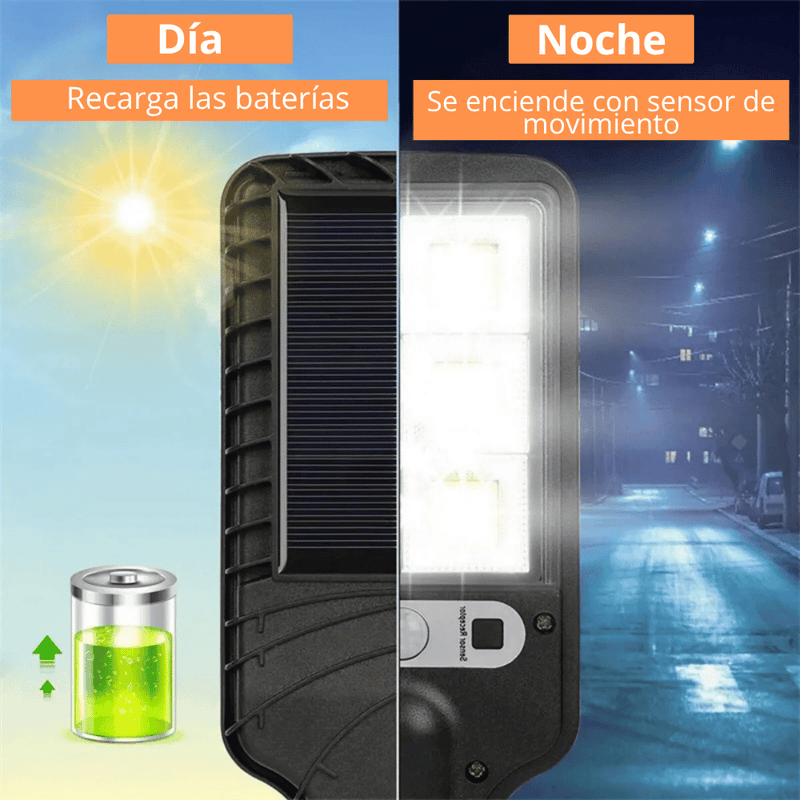 EcoLuz™ Inteligente - Luz Solar LED