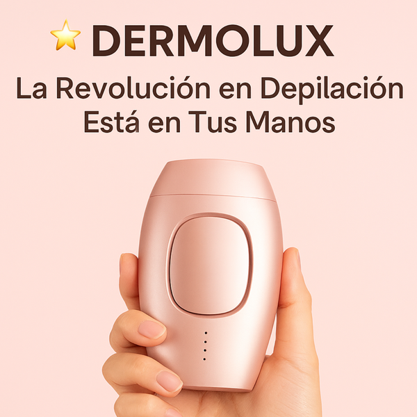 DermoLux – Depiladora Láser IPL Profesional para Uso en Casa