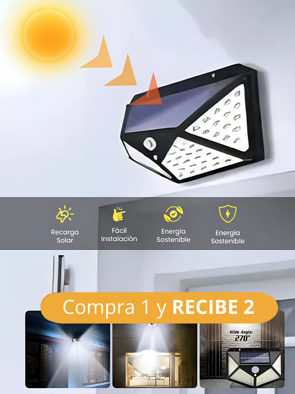EcoLuz™ Inteligente - Luz Solar LED
